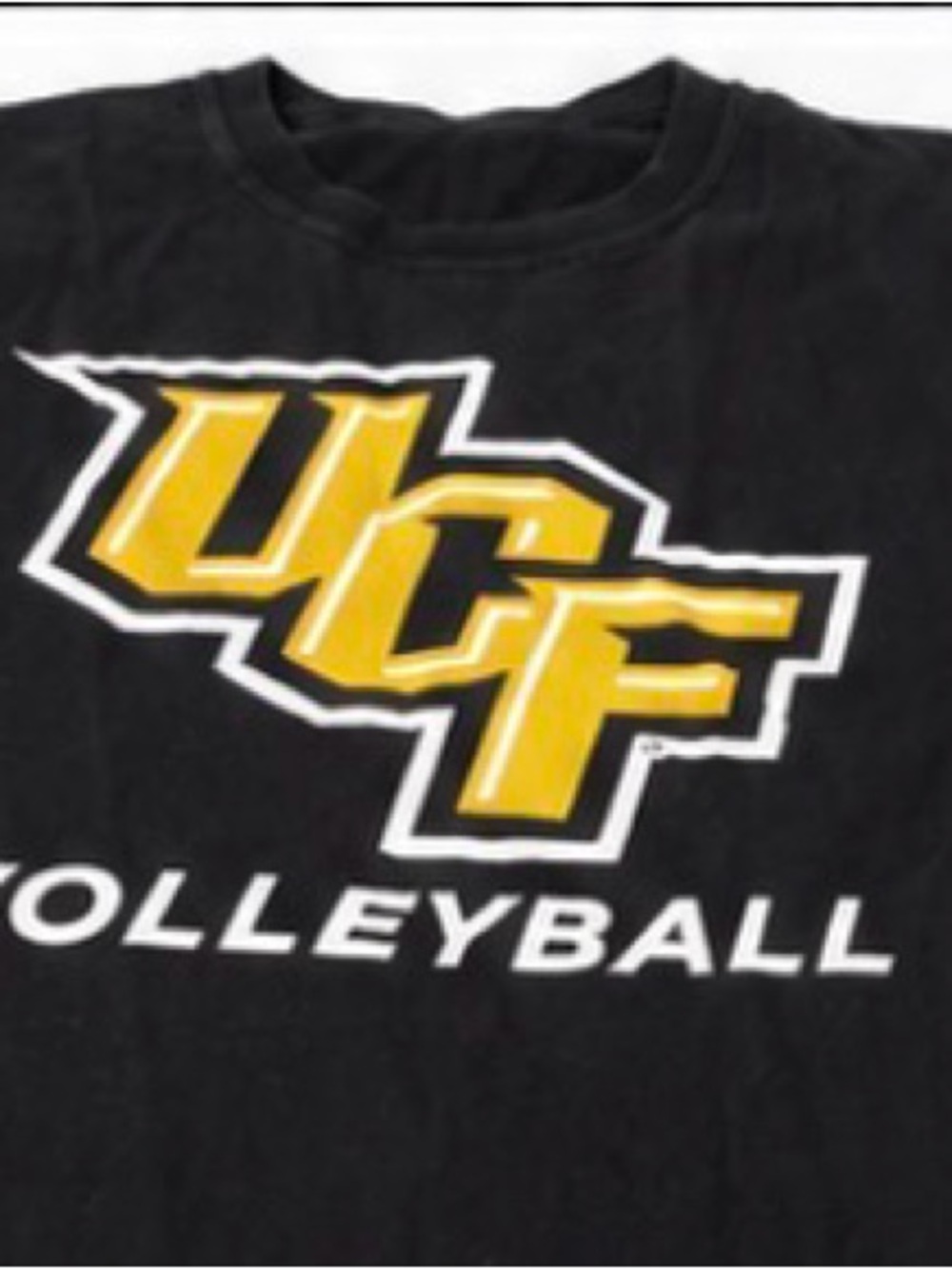 UCF Volleyball Kids Black & Gold Logo Tee
